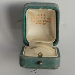 Ancien écrin pour bague La Gerbe d'or Paris
