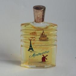 Ancien flacon Parfum Eau de Cologne Montmartre Paris