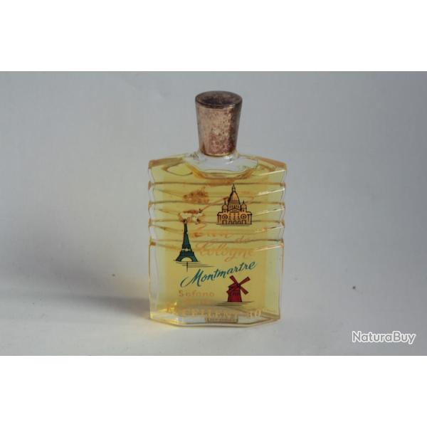 Ancien flacon Parfum Eau de Cologne Montmartre Paris