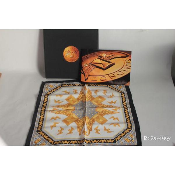 LONGINES Coffret Montre Golden Wing Gavroche soie Pins