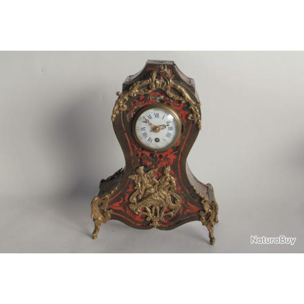 Pendule de chemine Boulle Vincenti & Cie XIXe sicle