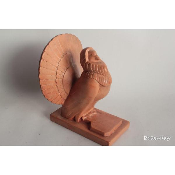 Serre livre Pigeon terre cuite Charles Art Dco