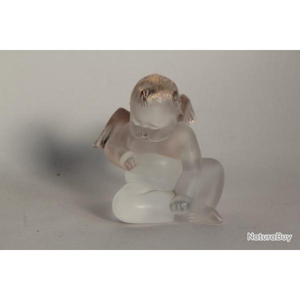 LALIQUE Ange cristal dor�