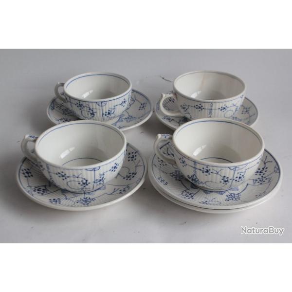 Tasses faence Sarreguemines Copenhague