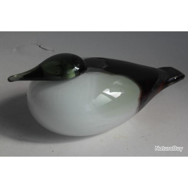 Canard verre Oiva Toikka Nuutajarvi Finlande