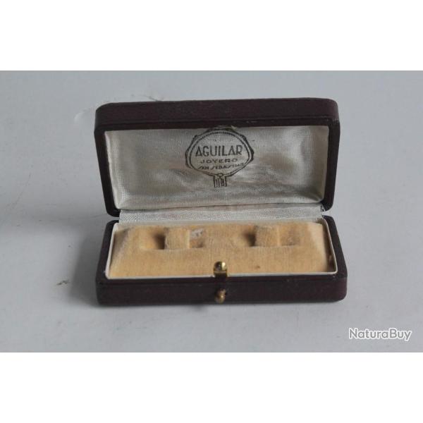 Ancien crin pour boutons de manchette Aguilar San Sebastian