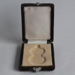 Ancien écrin pour bijoux velours