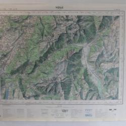 Ancienne Carte IGN Vizille 1/50000 type 1922
