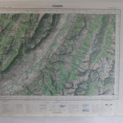 Ancienne Carte IGN Domène 1/50000