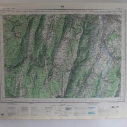Ancienne Carte IGN Vif 1/50000 type 1922