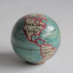 Ancien Taille crayon Globe Terrestre Germany