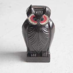 Ancien Taille crayon Hibou bakélite