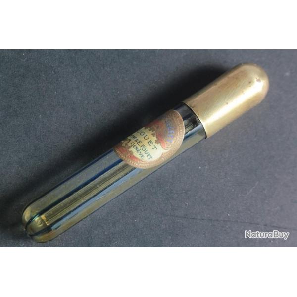 Ancien petit flacon  parfum verre souffl