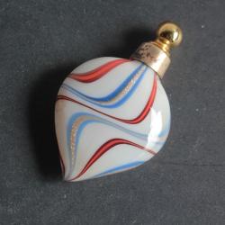 Ancien petit flacon à parfum verre soufflé