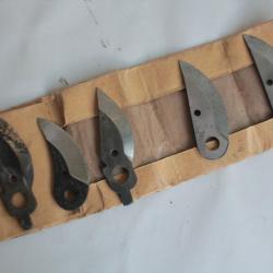 5 Lames sécateur ATMIC