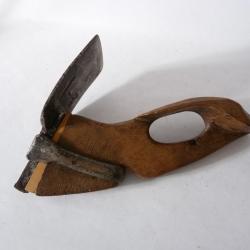 Herminette Art populaire outil