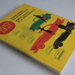 Revue Automobile Num&eacute;ro Catalogue 1957