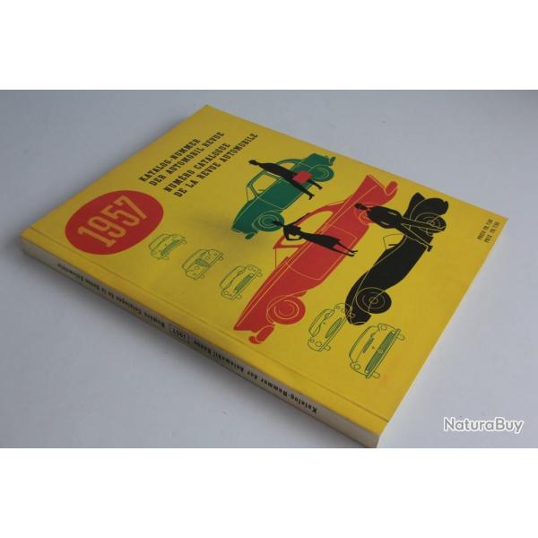 Revue Automobile Num�ro Catalogue 1957
