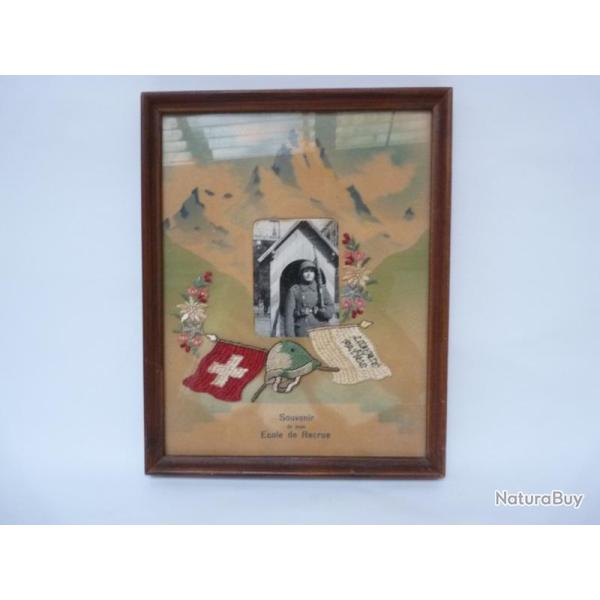 Souvenir cole de recrue 1945 soldat militaria