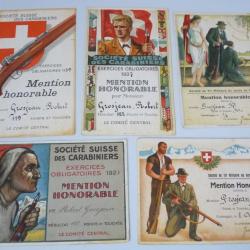 Mention honorable de tir (5) militaria