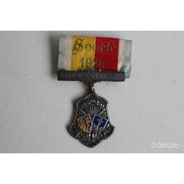 M�daille de tir Gen�ve 1926 Arquebuse - Navigation