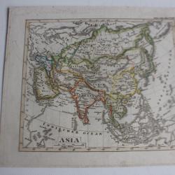 Carte géographique Asie 1835