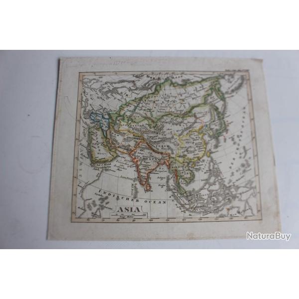 Carte g�ographique Asie 1835