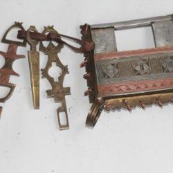 Ancien cadenas Touareg avec clefs Niger