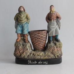 Pêcheur terre cuite l'Isle Adam n°2003 Pointe du gaz