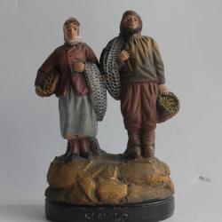 Pêcheur terre cuite l'Isle Adam n°46 St Malo