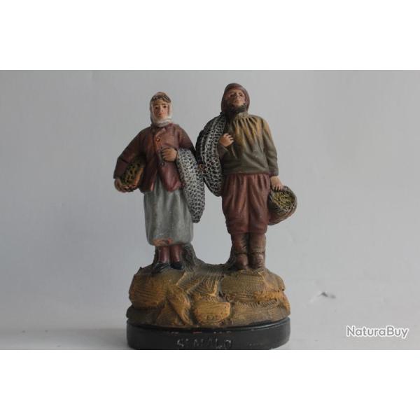 Pcheur terre cuite l'Isle Adam n46 St Malo