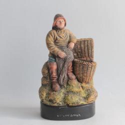 Pêcheur terre cuite l'Isle Adam n°1268 Cayeux sur mer