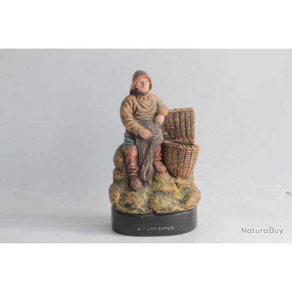 Pcheur terre cuite l'Isle Adam n1268 Cayeux sur mer