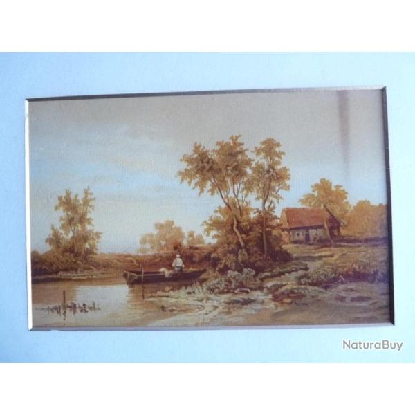 Chromo Pcheur Pche Lac