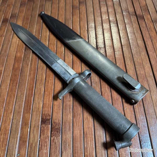 BA�ONNETTE MAUSER SU�DOISE 1896 AVEC FOURREAU