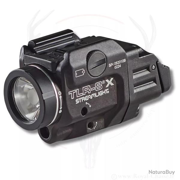 Lampe tactique TLR-8 X laser rouge STREAMLIGHT