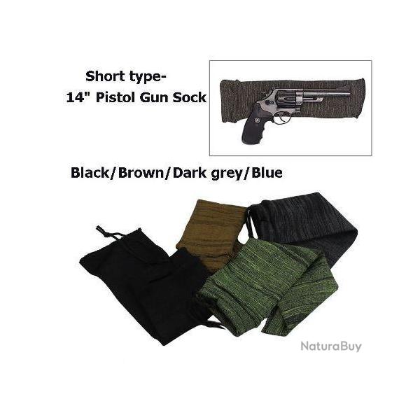 Chaussette de protection - Armes de poing - Traitement silicone (Modle marron) (2)