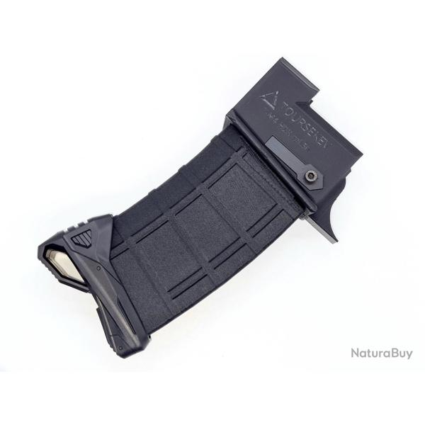 R�DUCTION CHARGEUR TOURSEKEV POUR BARILLETS TR50 CAL.50 T4E AVEC TALON DE CHARGEUR +ATTACHE CHARGEUR