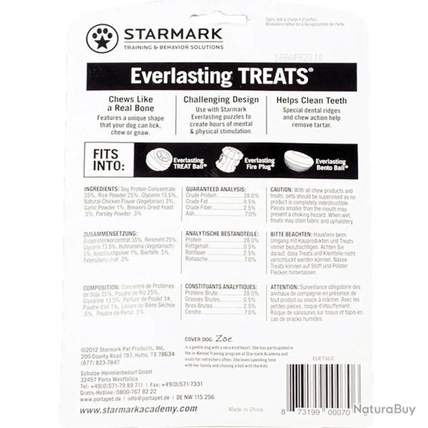 Recharge Friandise chien go�t poulet Starmark treats 20g