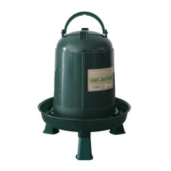 Abreuvoir gradu&eacute; plastique recycl&eacute; 3 L sur pieds