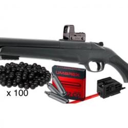 Pack de d&eacute;fense Fusil T4E HDS68 TS68 Gen2 - 16 joules Balle caoutchouc calibre .68