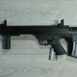 Final Arms, Fusil à pompe Bullpup FD12, canon rayé cal 12, Cat C Noir 61 cm Gaucher Rayé faible disp
