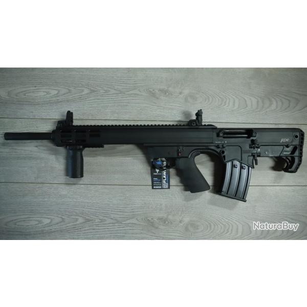 Final Arms, Fusil  pompe Bullpup FD12, canon ray cal 12, Cat C Noir 61 cm Gaucher Ray faible disp