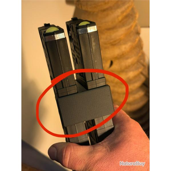 Paintball coupleur de chargeur TIPPMANN TMC