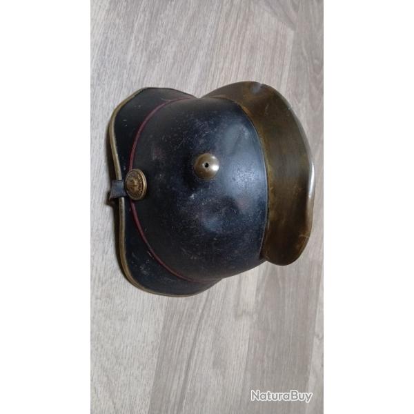 Casque de pompier suisse modle 1890