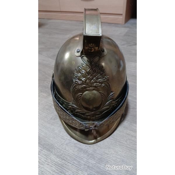 Casque sapeur pompier 1860 (campagnarde)