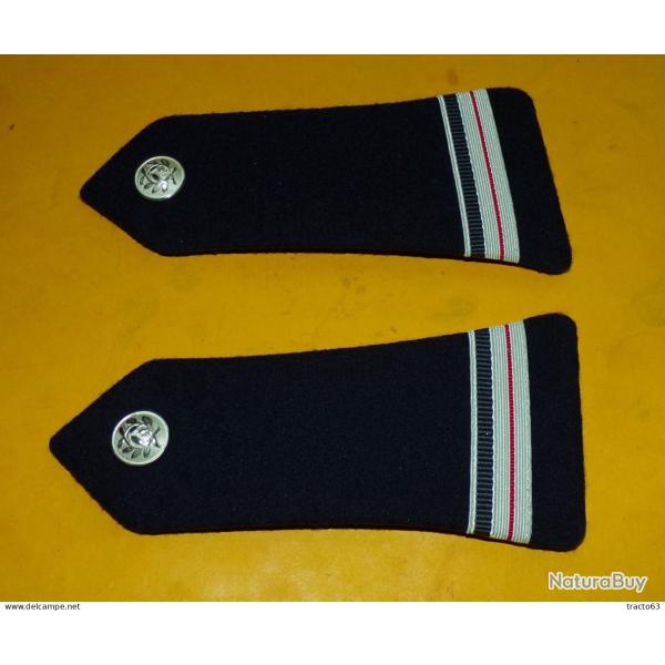 ECUSSON TISSU :�POLICE NATIONALE PAIRE EPAULETTE  ,�ETAT NEUF VOIR PHOTOS� . POUR TOUT RENSEIGNEMENT
