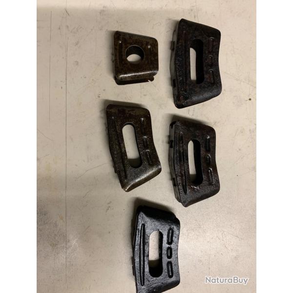Lot clips de Berthier