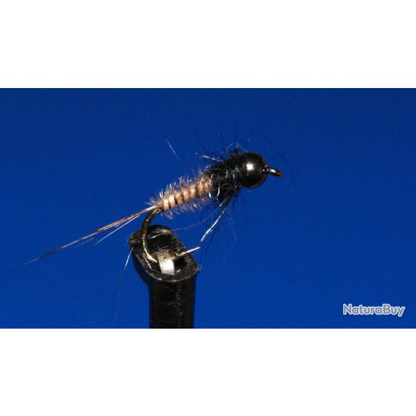 5 nymphe quill de paon, bille tungstne T 16