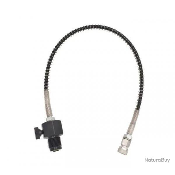 Adaptateur PCP 300 bars pour bouteille de plong�e (DIN - 5/8 BSP) m�le vers quick connect femelle